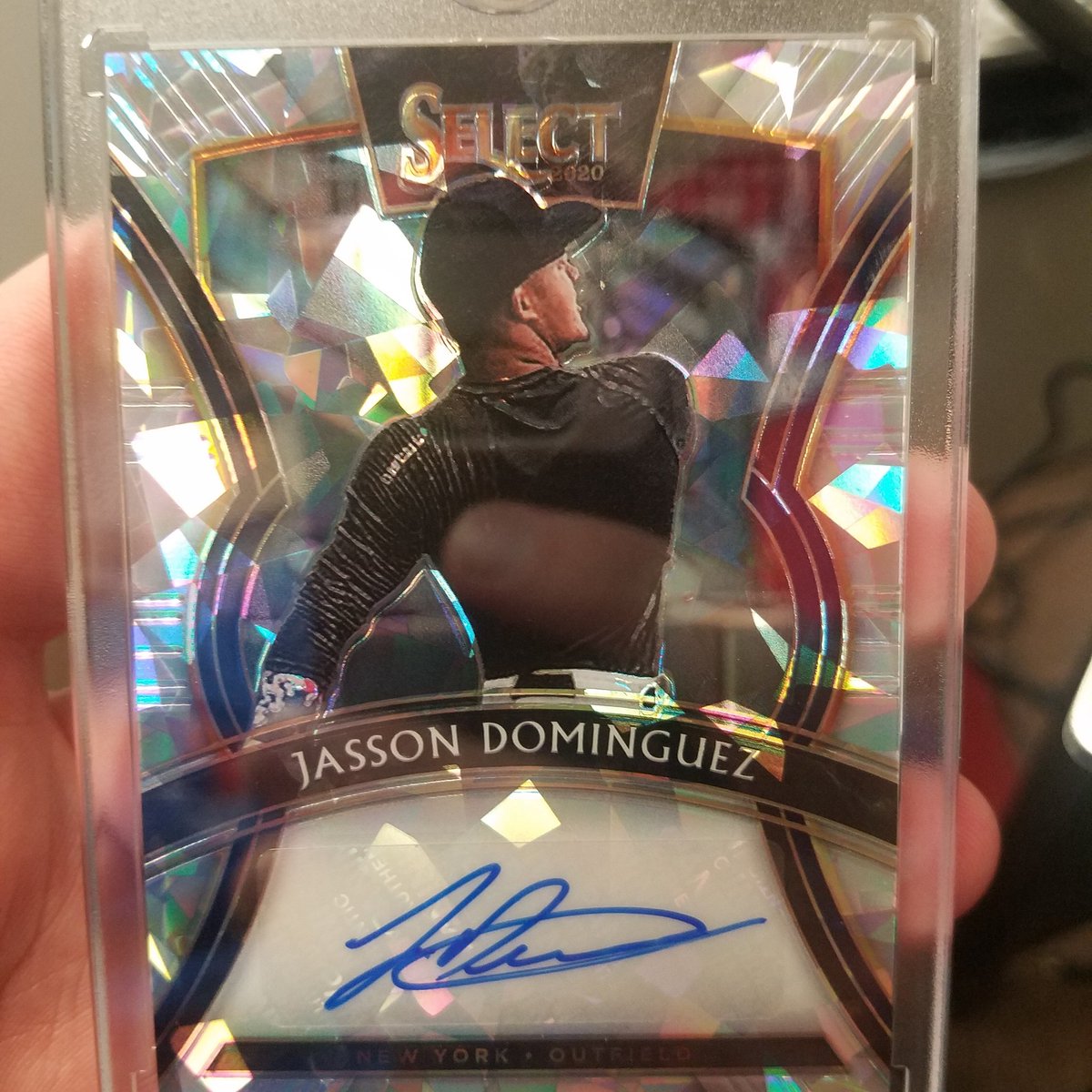 KnTSportscards's tweet photo. Nice hit Doc Panini Select 2020 Jasson Dominguez Auto /25 #paniniamerica #paniniselectbaseball #jassondominguez #knt #kntsports #lcs https://t.co/HwH2wvmzjl