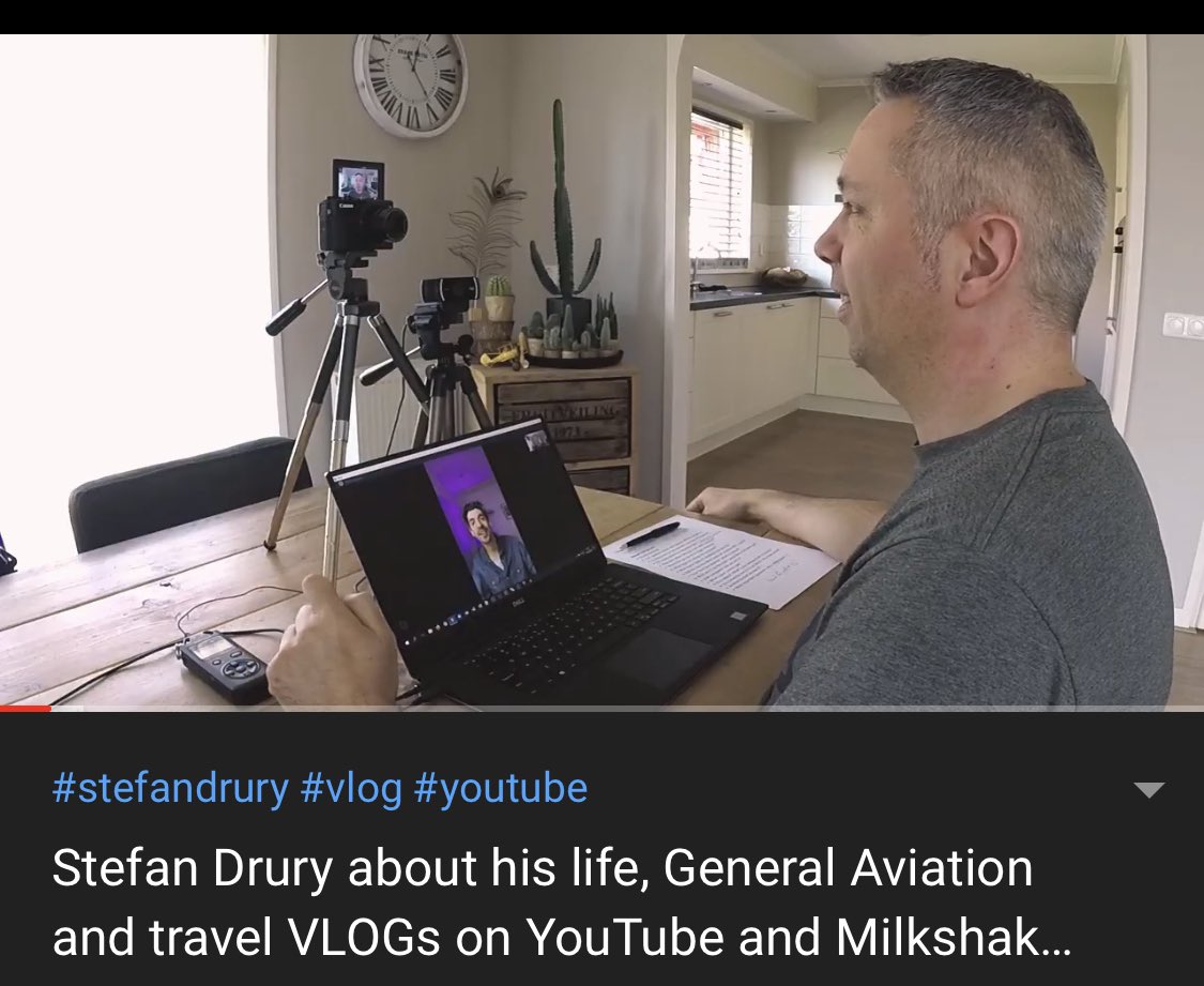 stef747's tweet photo. Fun vid for the weekend - chatting with Jolmer (@forfunflyer) about travel, aviation, milkshake, and more.

👉https://t.co/tcO4ormaI1

He’s a nice guy with lots of aviation videos, go check his channel out. https://t.co/cxRvlqtnAH