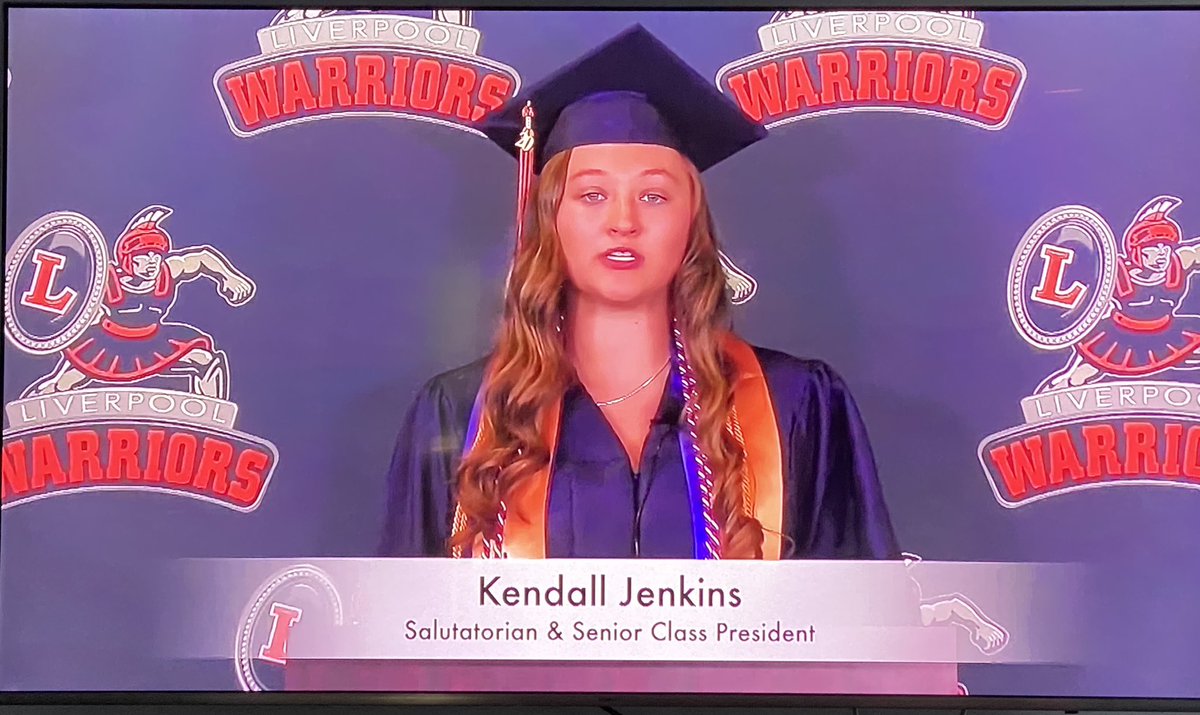 MrLawrence_LCSD's tweet photo. Congratulations to the Liverpool High School Class of 2020!  While the virtual ceremony was necessary under these circumstances, we are looking forward to celebrating all of you in person during our diploma ceremony on 6/27! https://t.co/zSfvdlCHST