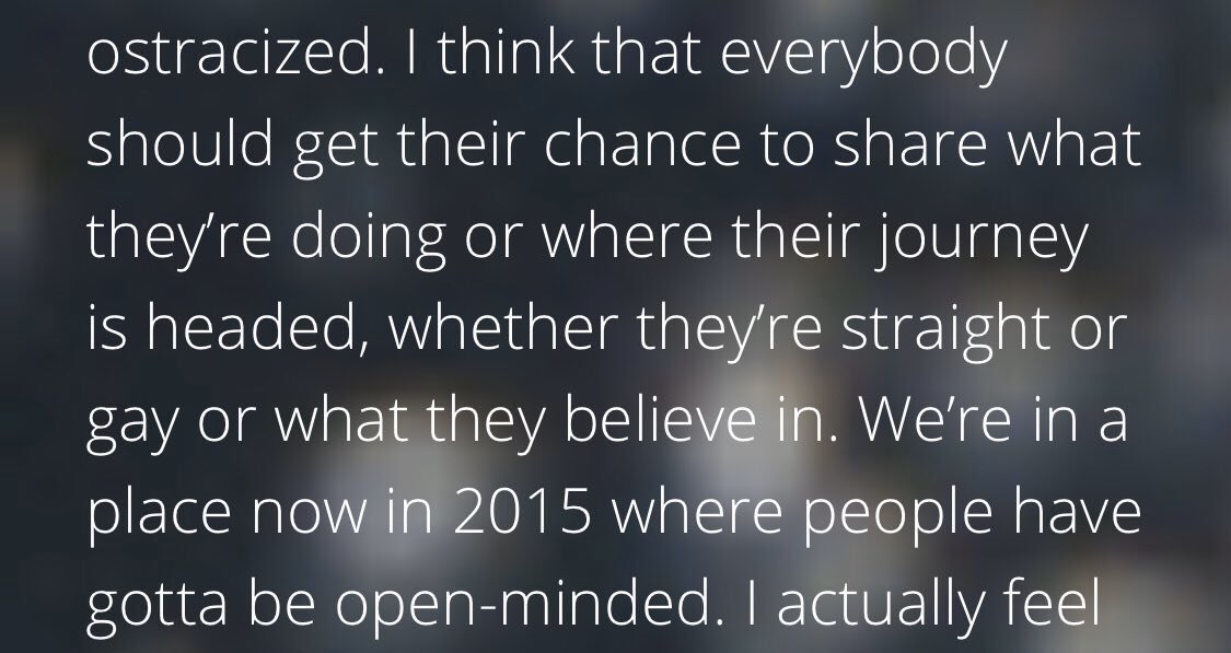 Let's move on to another lie debunked. Some haters are trying to call Justin homophobic which is nonsense because he never showed any homophobic behaviour. Au contraire, he was always treating his colleagues right, condemned religion for homophobia and much more.