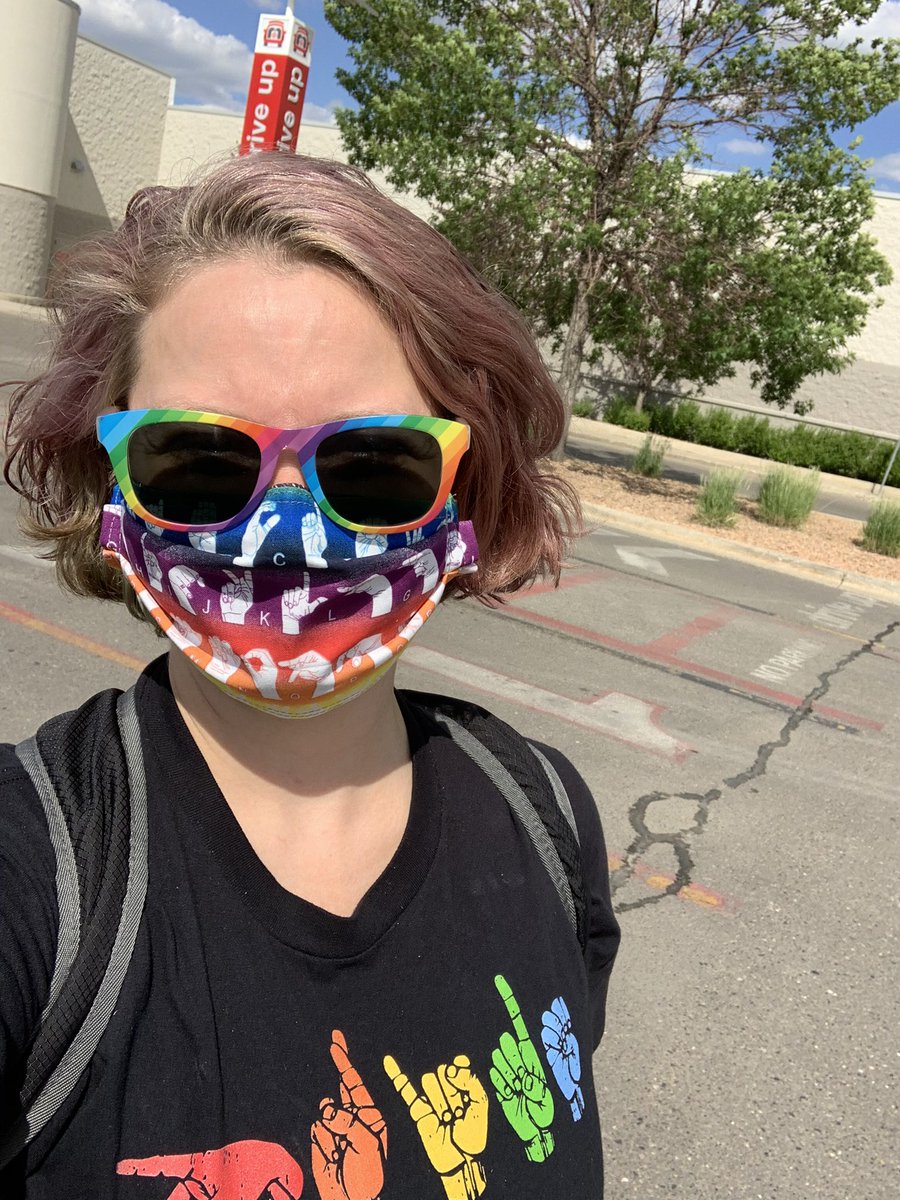 Celebrated Pride and Juneteenth at work today! I love working for an inclusive company! 🏳️‍🌈✊🏻 #Target #T0658 #worksomewhereyoulove