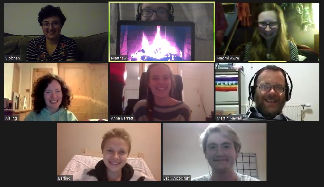 Chat around the Camp Fire on the first night of the <a href="/FaithJusticeUK/">FaithJustice</a> Summer Festival