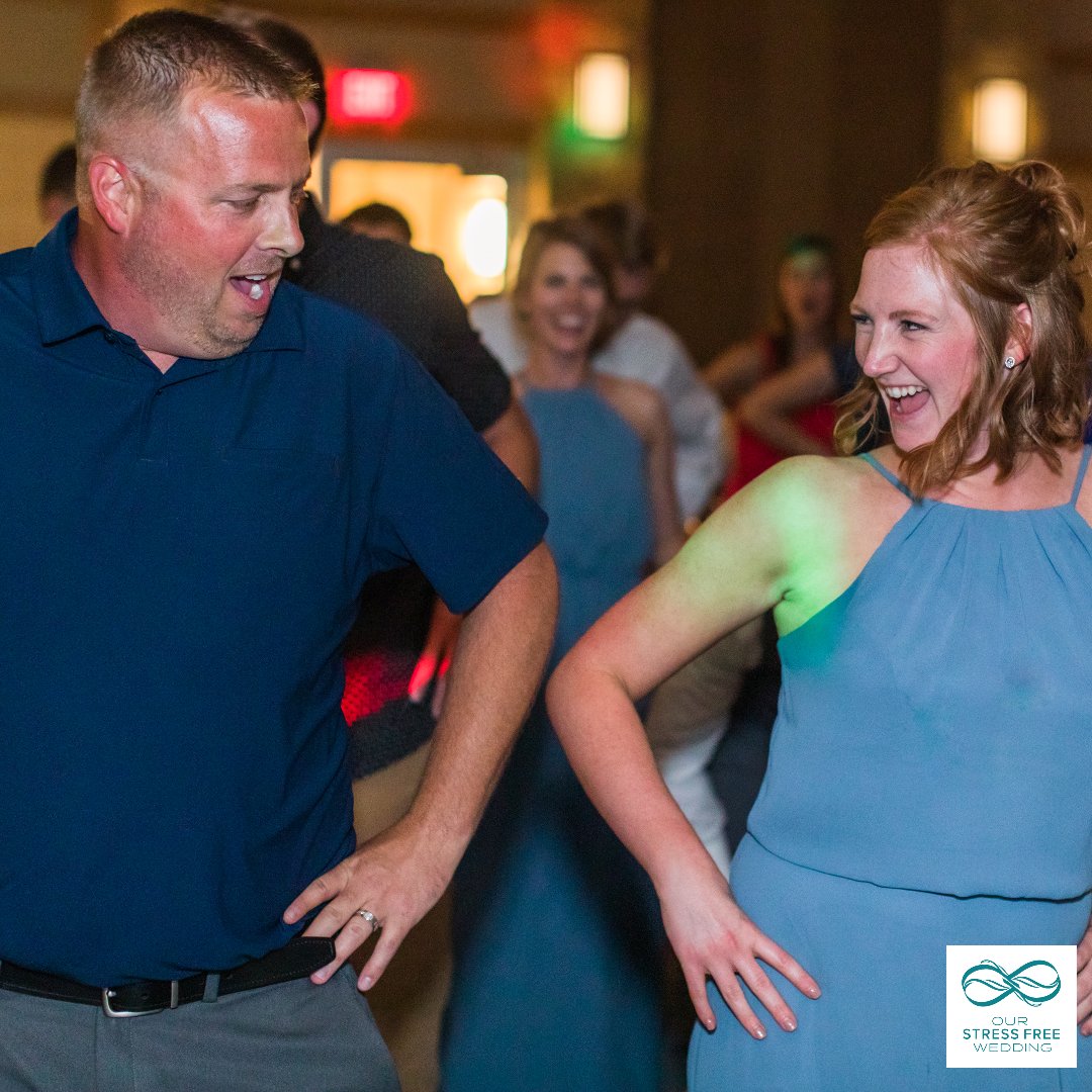 Thank you for making our wedding dance one we will NEVER forget! We had an absolute BLAST and the music was PERECT! Thanks again for all your work to make our night special!