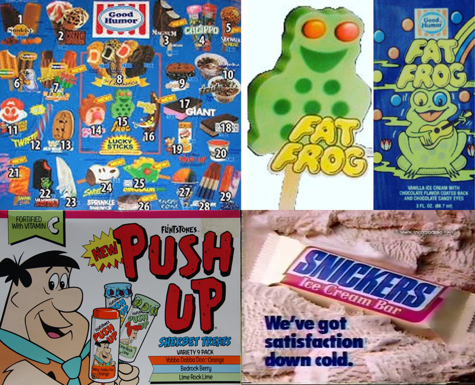 pix Frog Ice Cream Bar ice cream truck treats