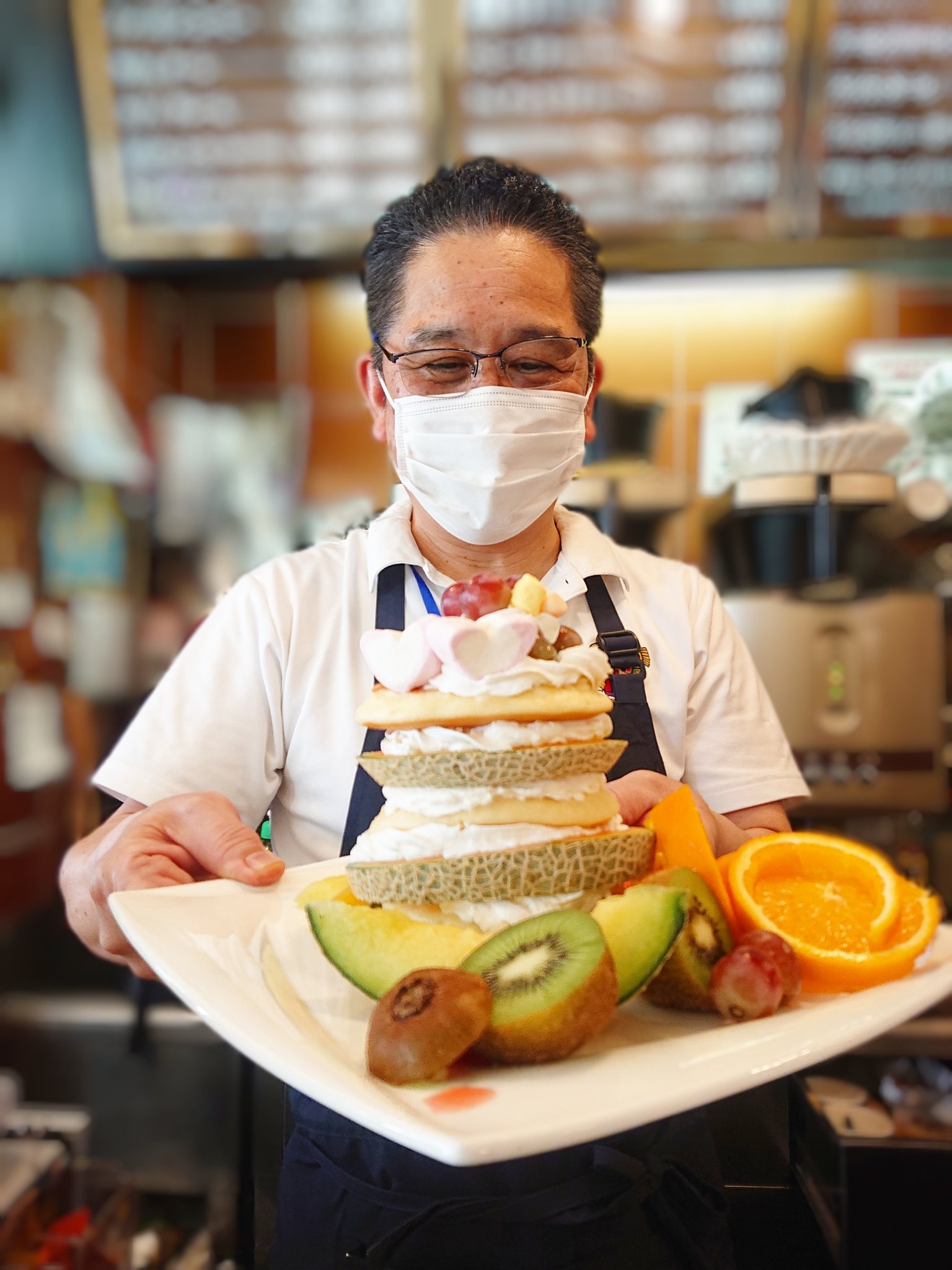 Procafe プロカフェ メロンタワーパンケーキ 大好評ありがとうございます この週末も茨城産美味しいメロンを倒さないように御用意してお待ちしております 仕入れ状況によってフルーツ等が変わる場合がございます ワンチーム茨城 メロン Procafe プロカフェ メロンタワーパンケーキ 大好評ありがとうございます この週末も茨城産美味しいメロンを倒さないように御用意してお待ちしております 仕入れ状況によってフルーツ等が変わる場合がございます ワンチーム茨城 メロン