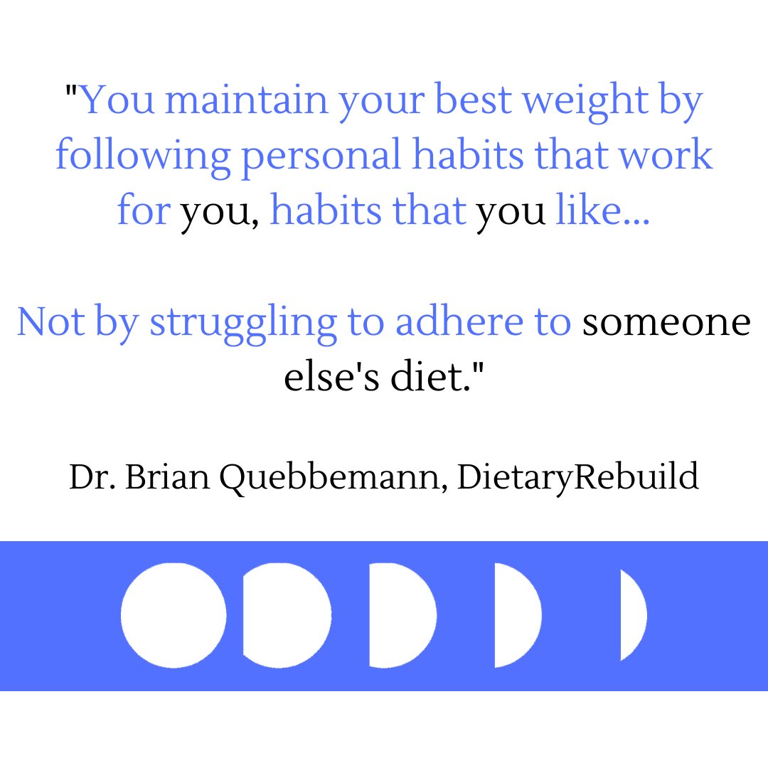 DrQuebbemann's tweet photo. Reach your best weight with the DietaryRebuild. #DietaryRebuild #weightloss #avoidweightregain #bariatrics #bariatricsurgery #bariatric #gastricbypass #bypass #fightingobesity #obesity #health #fitness https://t.co/ny3F6NAHMi