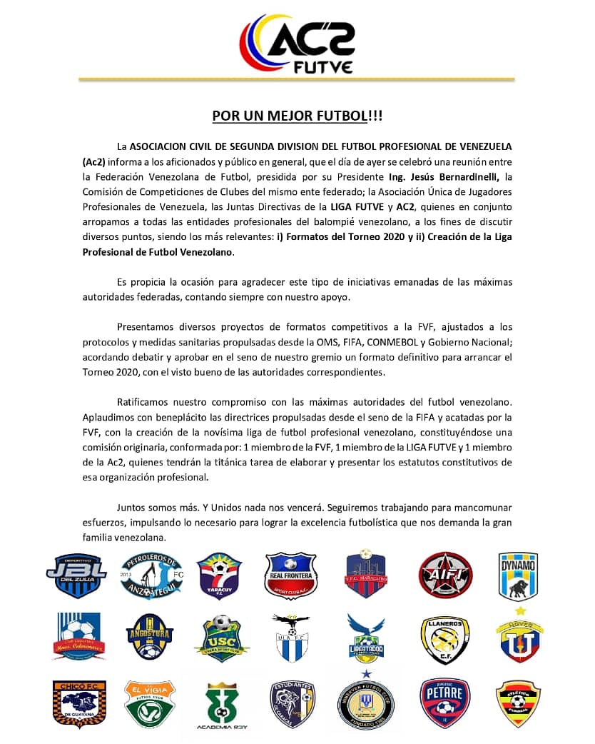 📃 Comunicado de la AC2