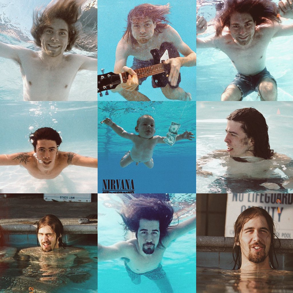 rubbersouIss's tweet photo. nirvana discography aesthetic https://t.co/RxMjxavZKV