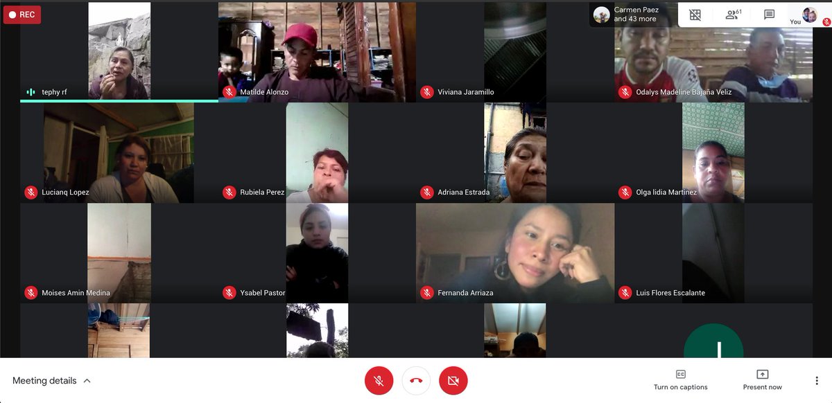 Conversatorio de líderes y lideresas de #TECHO. ENCONTRARNOS y CONVERSAR de los desafíos y acciones de las comunidades en las que trabajamos ante el #COVID19 

Han sido estos liderazgos fundamentales para que + de 400 mil personas hayan sido beneficiadas con kits ante la pandemia
