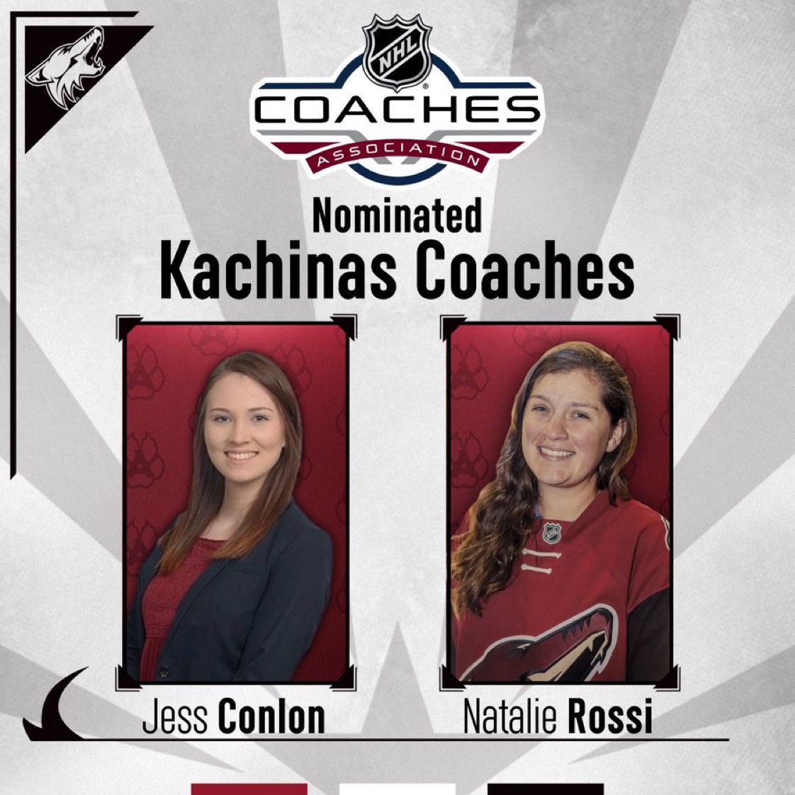 Making history, and fulfilling a dream at the same time! Hats off to @GCUWomensHockey HC Natalie Rossi, who is 1 of only 2 AZ coaches to earn a spot in the @NHLCoachesAssoc Female Coaches Development Program! Full story here: https://t.co/KVc58Amign #LivetheLopeLife #LopesRising https://t.co/08Hb791Ju7