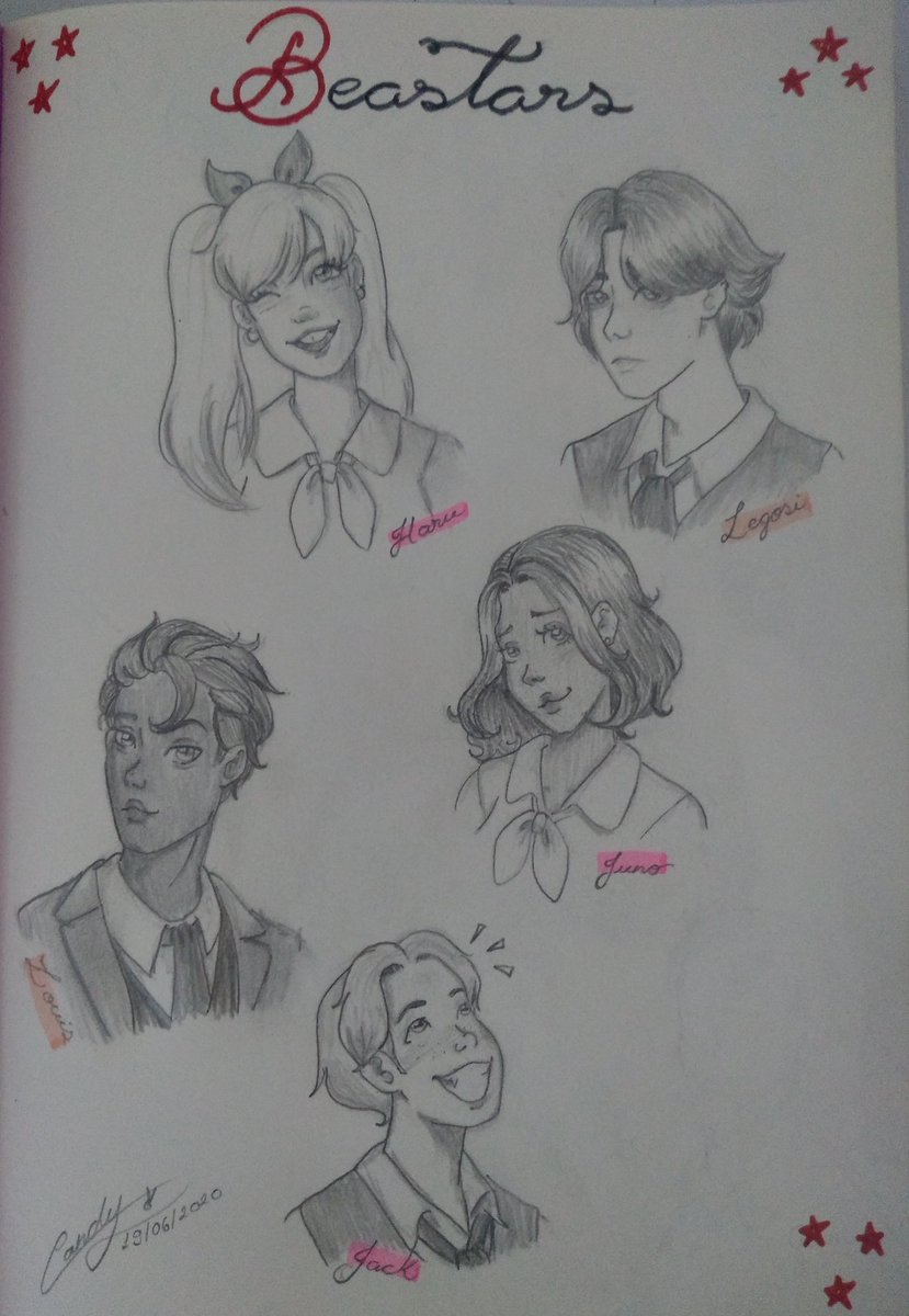 BunnyCandy_'s tweet image. Beastars human version, foda-se kkkkkkk