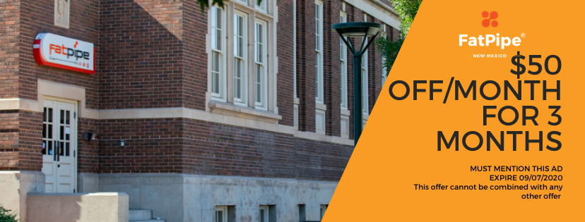 FatPipeNM's tweet photo. Get $50 off /month for 3 months and work at Albuquerque’s only coworking space with a giant landscaped courtyard featuring fountains, bench seating, picnic tables, grass and trees.
#CoworkAtFatPipe #coworking #ABQ #enterpreneur https://t.co/WjHMbO1RNK