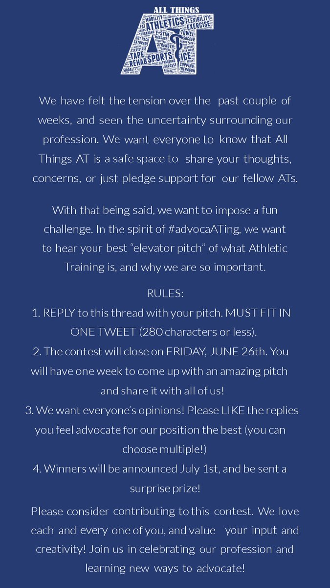 🚨 ATTENTION ALL AT ADVOCATES 🚨

 May the odds be ever in your favor ❤️
