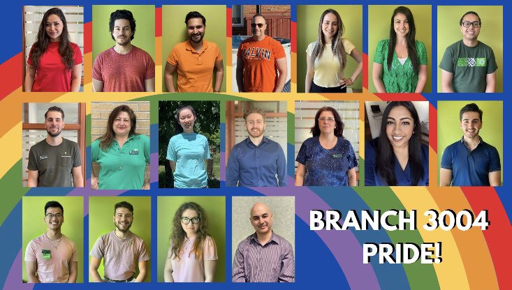 💚Branch 3004 is #ForeverProud 🌈 #TDReadyCommitment #CPBPrideDay