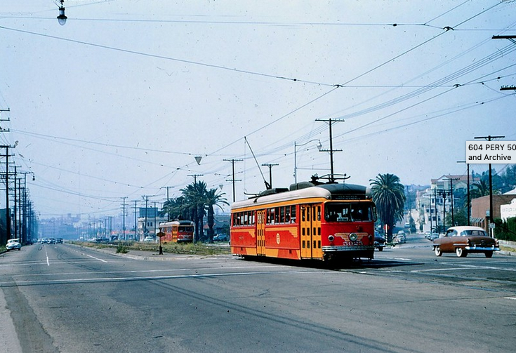 They continued up through Glendale Bl through Edendale through the hills past Allesandro St, where the 2 Freeway terminates today.