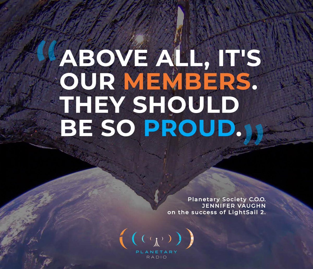 LightSail 2 is embarking on an extended mission dedicated to further advancing solar sailing technology. planetary.org/blogs/lightsai…