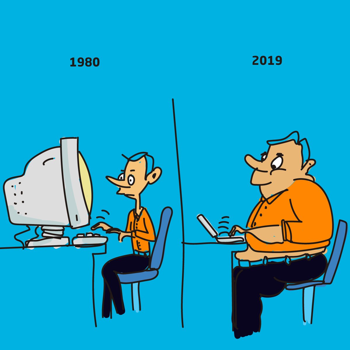 krugercorp's tweet photo. Más de treinta años de avances en la tecnología ¿Cuánto han cambiado? 🤔⁣
 ⁣
La tecnología actual nos abre un sinfín de oportunidades para hacernos la vida más fácil. 🤩⁣
⁣
¡Aprovéchala al máximo! 🙃💪⁣

#SomosKruger #InnovaciónQInspira #Innovalife https://t.co/ORWqRMl7jS