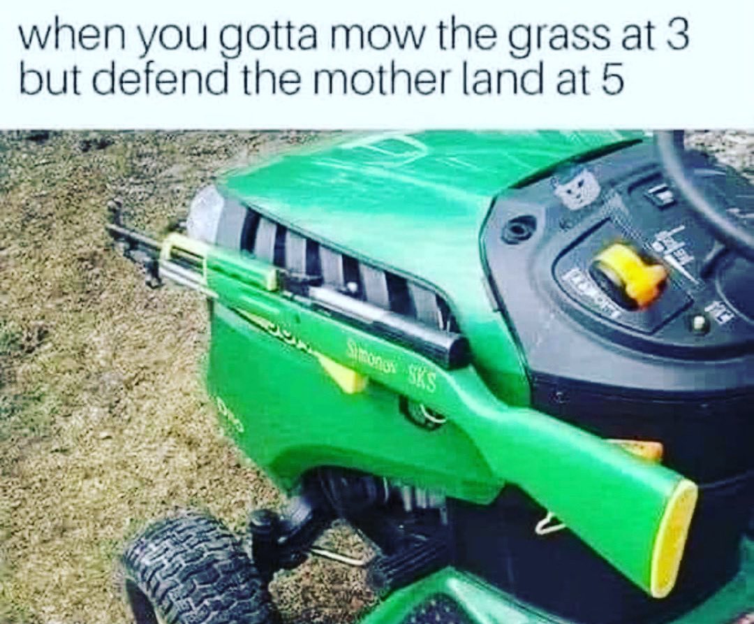 memezlab's tweet photo. 🐲Mow and shoot!🐲*Follow for daily laughs. #memezlab #funnymemes #funnymeme #funnymemes😂 #funnymemesdaily #funnymemez #funnymemes4ya #funnymemes2you #funnymemepage #funnymemesyou #funnymemesforyou #memefunny #funnymemesdailyfollow #funnymemesforlife #funnymememes https://t.co/k80Ux33n1G