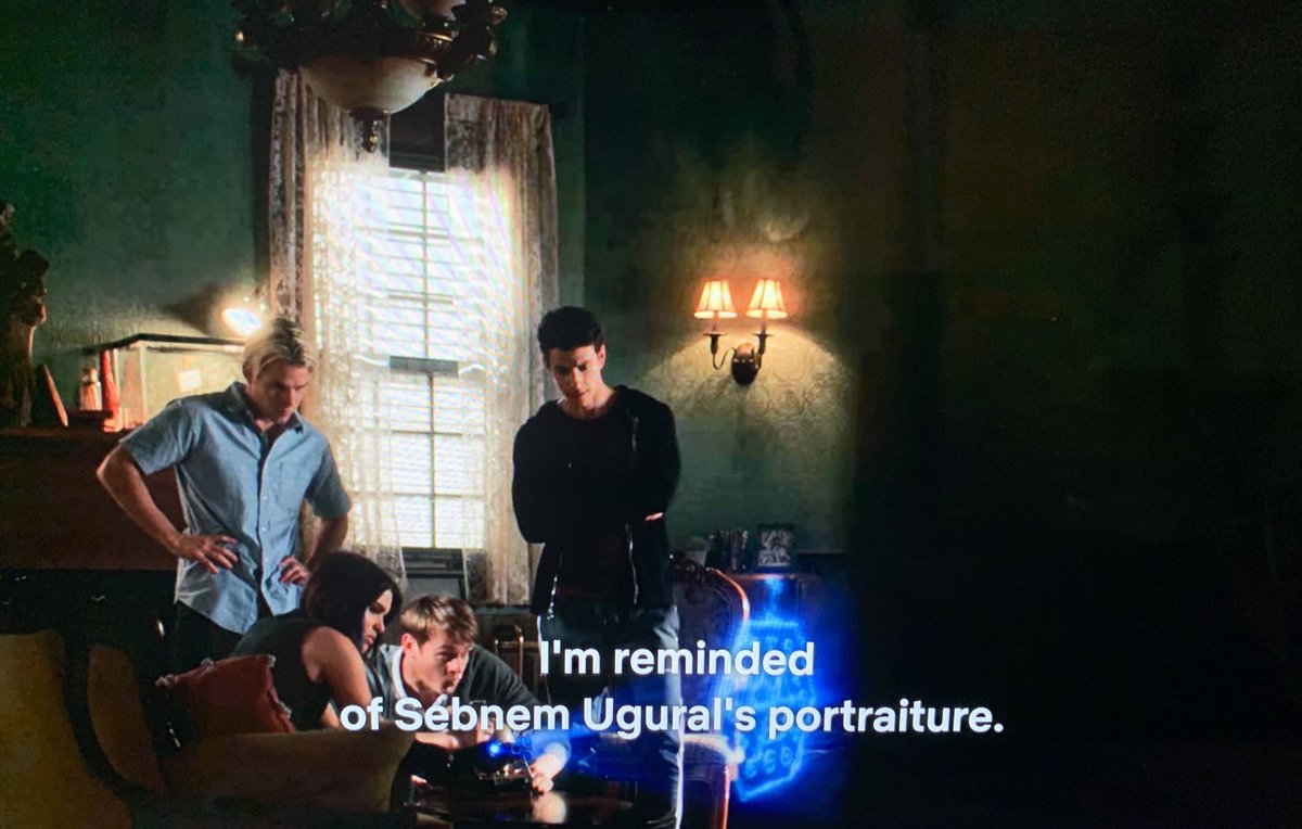 aliabaday's tweet photo. Netflix’te The Order’ı izlerken birden @SebnemUgural’ın ismini görmek 😊 https://t.co/IQnKajUv9f