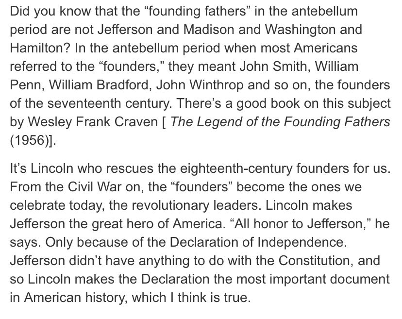 I’m just terrified the mob will come for Lincoln next. I really don’t want to perpetually see National Guardsmen in front of his Memorial on the Mall. Every American should be able to enjoy the splendor of our nation’s capital city. Social media reduces complex issues too easily.