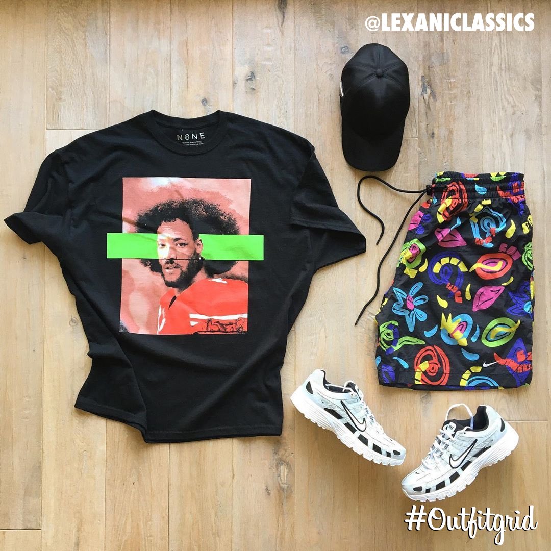 outfitgrid's tweet photo. Today's top #outfitgrid is by @lexaniclassics.
▫️ #N8NE #KingsVision #Tee
▫️ #Prads #Cap
▫️ #Nike #Shorts &amp; #P6000 https://t.co/QmSRR0lmtB