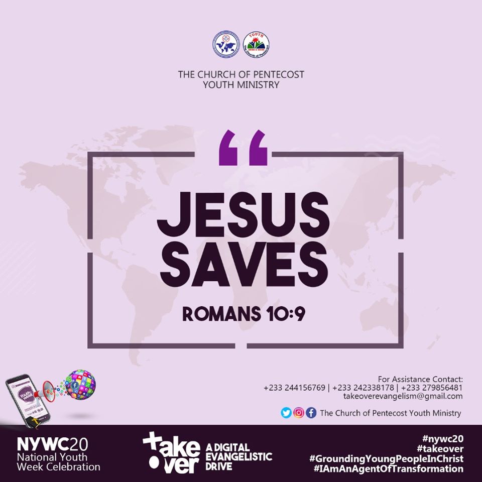 thecophq's tweet photo. If you confess with your mouth, “Jesus is Lord,” and believe in your heart that God raised him from the dead, you will be saved. - Romans 10:9

Do you want to accept JESUS CHRIST as your LORD and SAVIOUR?
________
📥| Please click here: https://t.co/Th271549ev #NYWC20 #TakeOver https://t.co/dlV6ZESsdZ