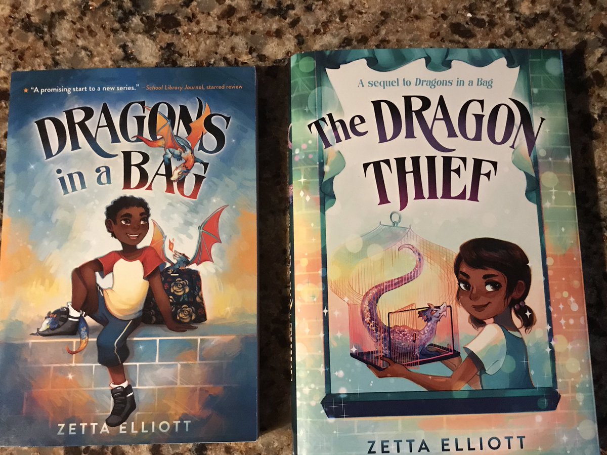 CynthiaSchwind's tweet photo. 🎉🎉Friday Night Raffle#12🎉Follow author @zettaelliott &amp; illustrator @gdbeeart &amp; RT by 6pm 6/20 for a chance to win #DragonsinaBag &amp; #TheDragonThief 🐉💚🐉💚🐉💚🐉💚🐉💚🐉💚🐉💚🐉@randomhousekids #KidsNeedBooks https://t.co/0E4NmGTSvR