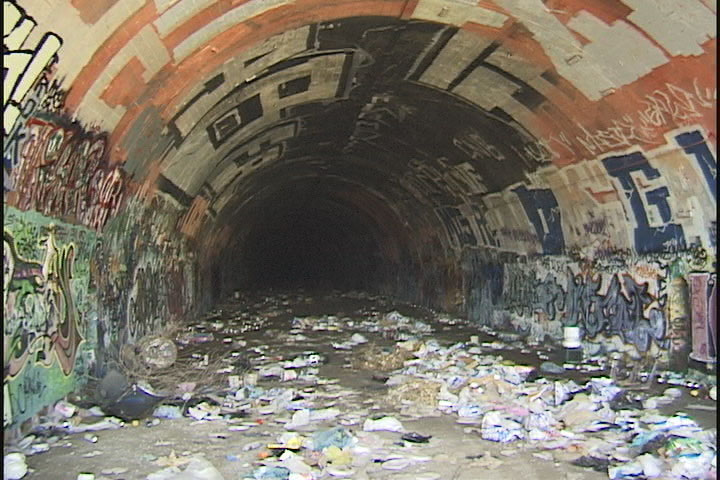 The Militant may or may not have spelunked inside the  #PacificElectric tunnel himself.  If he did, it may or may not have been muddy, damp, dark and looked a little something like this: