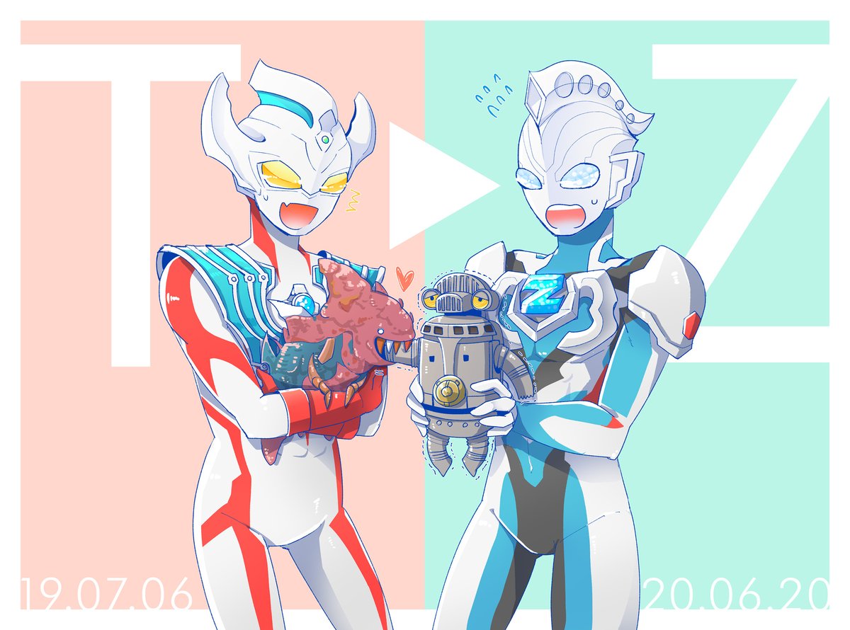Tv版はタイガからゼットへバトンタッチ ウルトラマンゼット これからウルトラよろしくね タイガ劇場版もいつまでもいい子で待ってます ツイレポ