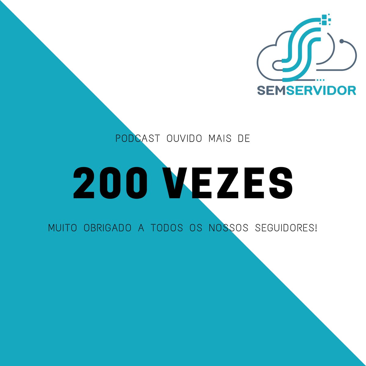 SemServidorCast's tweet photo. O podcast já foi ouvido mais de 200 vezes. Muito obrigado a todos!
E fiquem ligados que vem muita coisa boa :)
#serverless #podcast #podcasting #podcaster #semservidor #functions #faas #functionasaservice https://t.co/bhLu5eeIYx