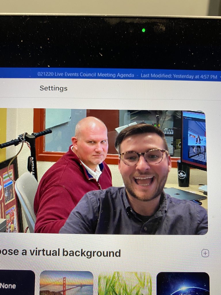 jimy_singleton's tweet image. Day 6 of the #30DayAVChallenge a pic of my best VC Virtual Background. I always opt for a good @josiahway background to lighten the mood. #AVTweeps also way behind on this challenge so I am double posting to catch up!