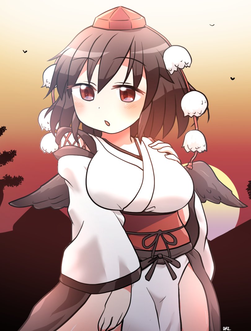 射命丸文 「おはあやちゃん11?? #おは東方 」|六合ダイスケ@春例大祭う12bのイラスト