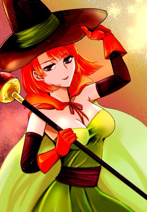 女魔法使いのtwitterイラスト検索結果