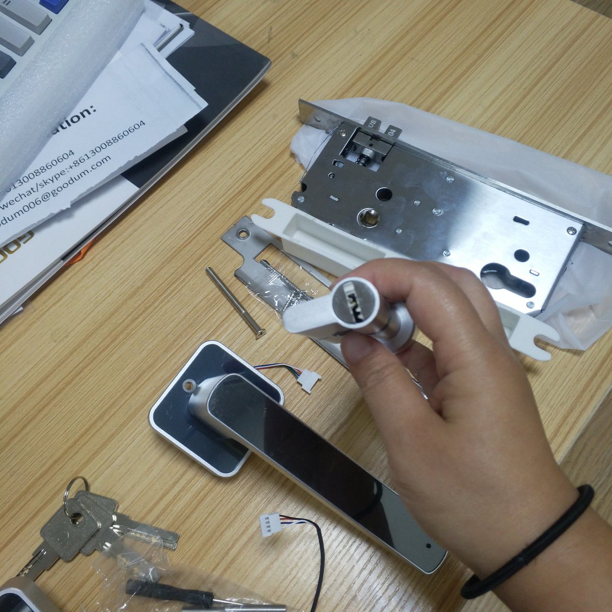 Amy liu(goodom factory intelligent lock wholesale) (@amyliu87004113) on Twitter photo 
