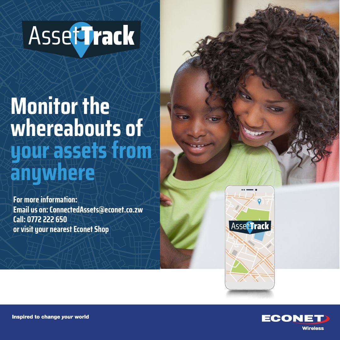 econetzimbabwe's tweet photo. Monitor the whereabouts of your assets from anywhere!
Track & Locate your electronics whenever, from wherever you are!
Contact us today:
Email: ConnectedAssets@econet.co.zw
Call: 0772222650
#TrackAndLocate #AssetTrack https://t.co/ncvhVPo555