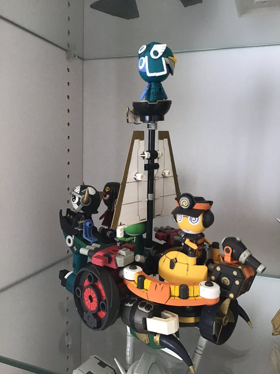 キングケロンシップ　塗装完成品 遂にキングケロシップが完成しました！かわいいしかっこいい！普段は