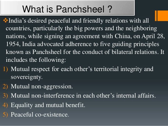 INDIA VS CHINA:-******************way Forward by India:-1) India needs to revisit and change its policy towards china cause china has always been violating the "panchsheel agreement" which was signed beteen India and china in 1964 which talked about non-aggression