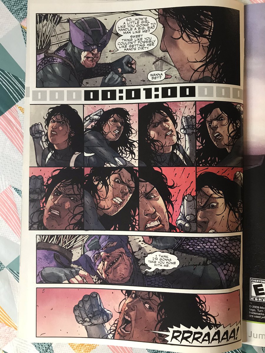 Ummm, yeah it is!?! Holy forking shirt balls! She beats the heck out of Bullseye!