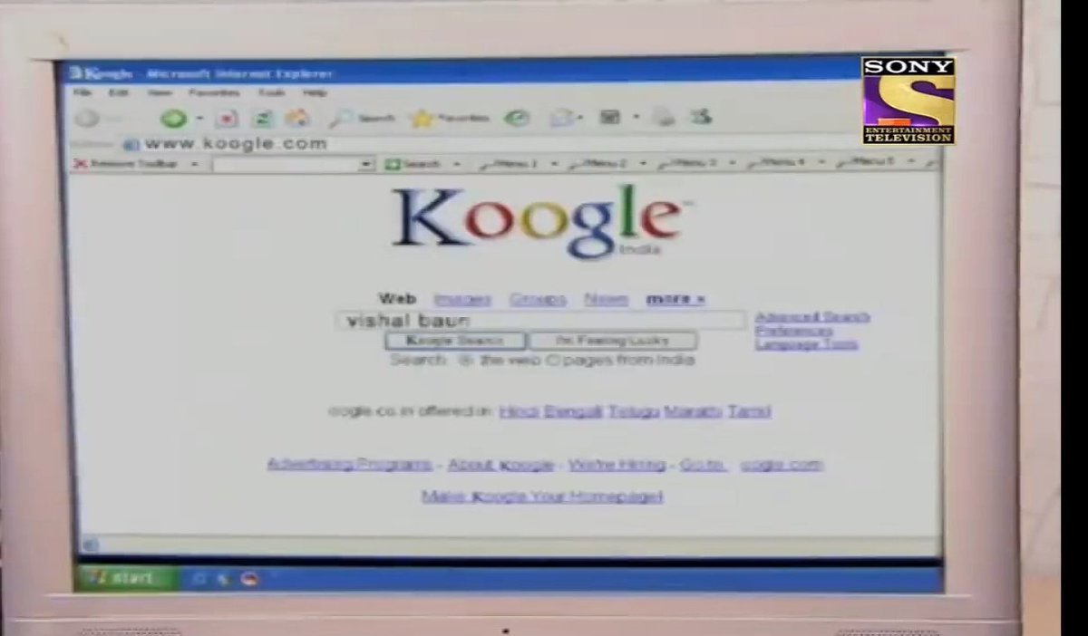 MayankAnand014's tweet photo. CID वाले अलग ही सर्च इंजन यूज करते थे
बेस्ट शो एवर
#koogle https://t.co/SEyi81Do4t
