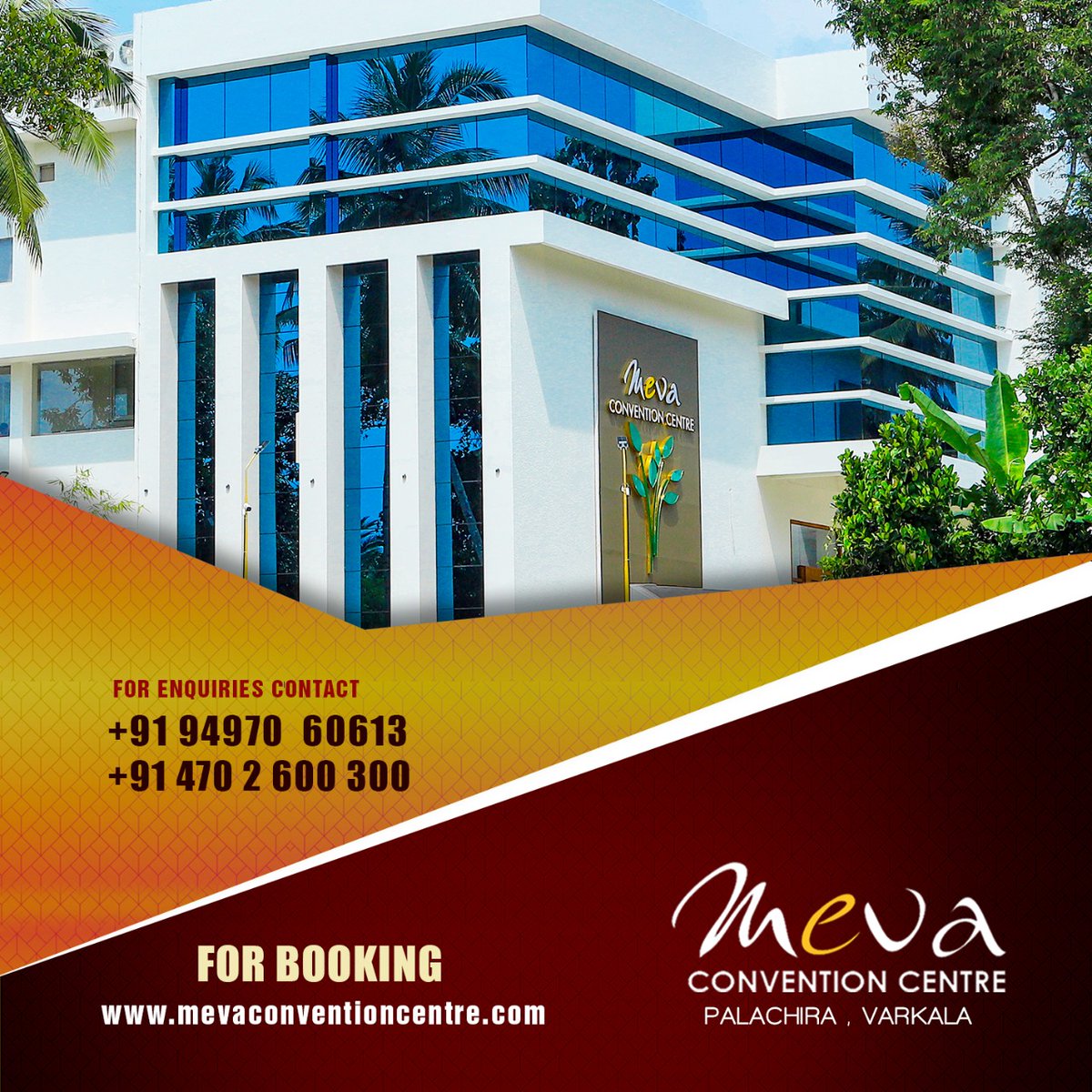 Mevaconvention1's tweet photo. Make your Day more memmorable with meva convention centre !!

.
.

#mevaconventioncenter #palachira #varkala #trivandrum #entevarkala #varkaladiaries #mevaconvention #conventioncenter #bestinkerala #kerala #eventplanner #event #weddingvenue #eventvenue #eventvenues #varkalavibes https://t.co/6hmpGFg1Pg