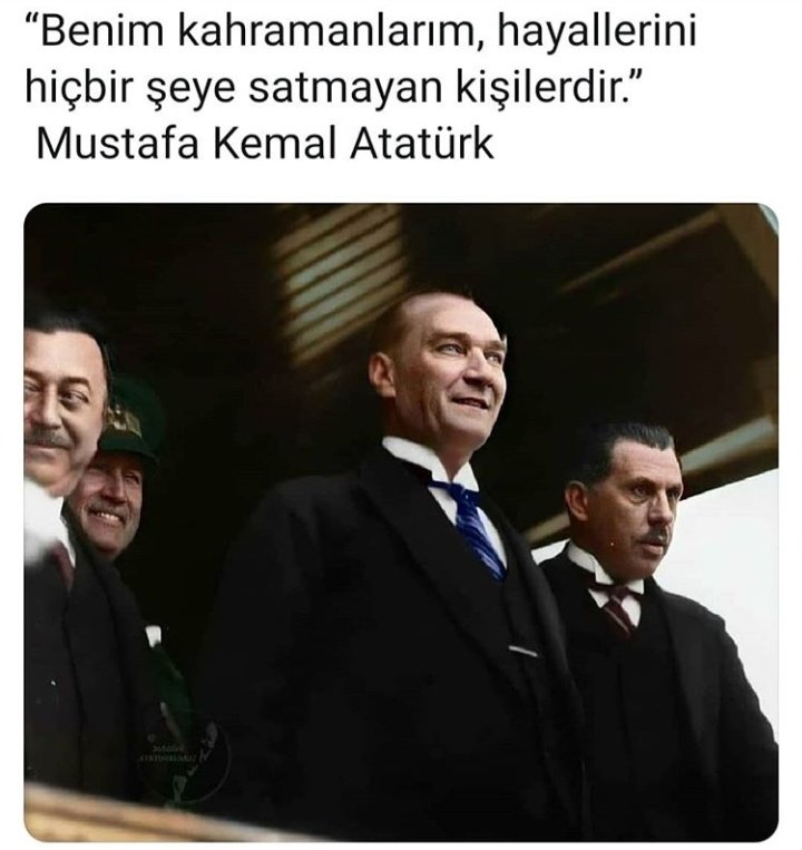 İşgal yıllarında İngilizler,Mustafa Kemal'in yanında etrafında kenetlenip vatan ve namus mücadelesi veren milliyetçilere "Kemalist "derdi.Yani Kemalizm,vatan ve namus Savaşı verenlere verilen addır,vatansız ve namussuzları hep rahatsız eder! #BenKemalistim