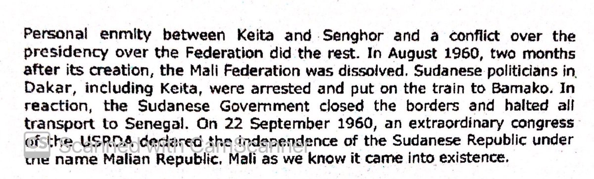 Postwar French West Africa & attempts to preserve the empire in various forms, elite support for pan-Africanism, & the fracturing of the various federal entities into new independent states, Mali amongst them.