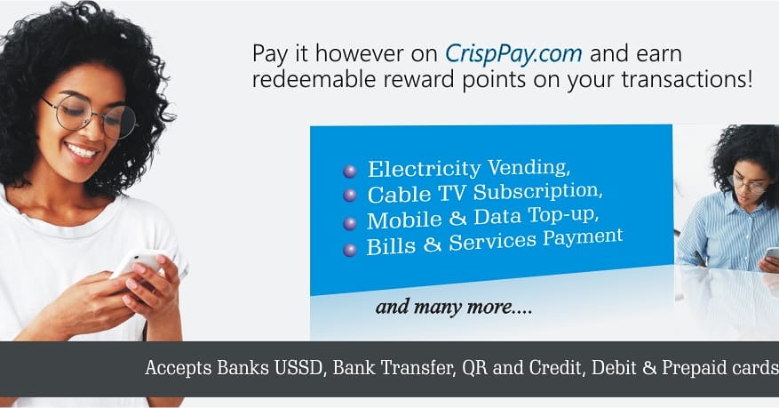 crisppay's tweet photo. Earn Redeemable Reward Points when you register for free and shop on https://t.co/hsL7x4Um0H! #ElectricityVending
#AirtimeTopup 
#DataBundle #CableTvSubscription #TollTopup #BillsPayment https://t.co/bicxmKuXsj