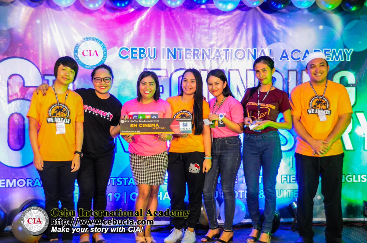 cebuciamain's tweet photo. Since it is June 2020, let's reminisce some of CIA's Foundation Day photos last June 2019. 😍😍😍 We'll see each other in good time and make more experiences with CIA! #cebucia #eslschool #foundationday #teachers #happyday #specialevent https://t.co/ApvzSryiyW