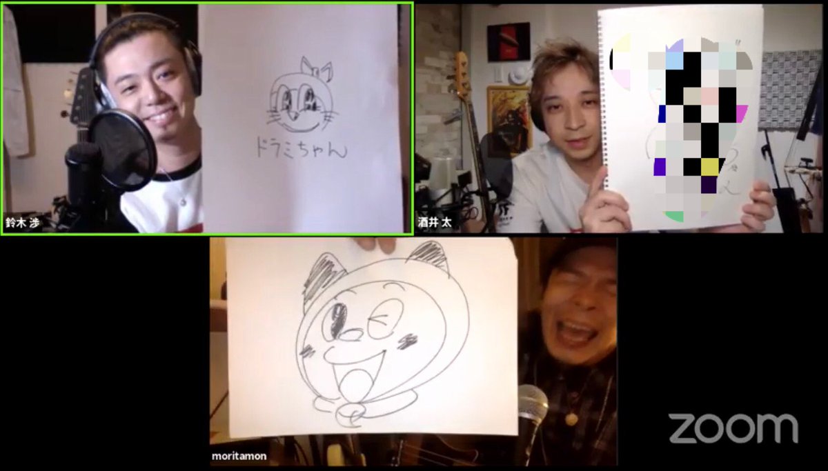 tamon_mori's tweet photo. [WTF YouTube生配信トークLive★GROOVE RESTAURANT・バーミヤソ]

お陰様で楽しくやらせてもらってます！！！

昨日はまたしてもフトソ君にMVPを持っていかれました...www

気になる方は是非アーカイブをご覧くだされ〜♪

https://t.co/U2VaLcFPEH

#BassTrioWTF
#バーミヤソ https://t.co/U7EGpukbIs