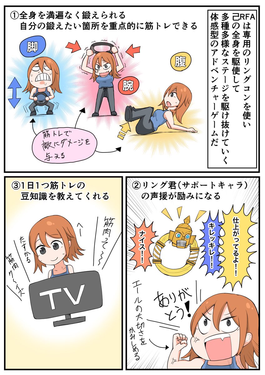 フィットネスゲームで14kg痩せた話 (2/4)
#フィットボクシング
#リングフィットアドベンチャー