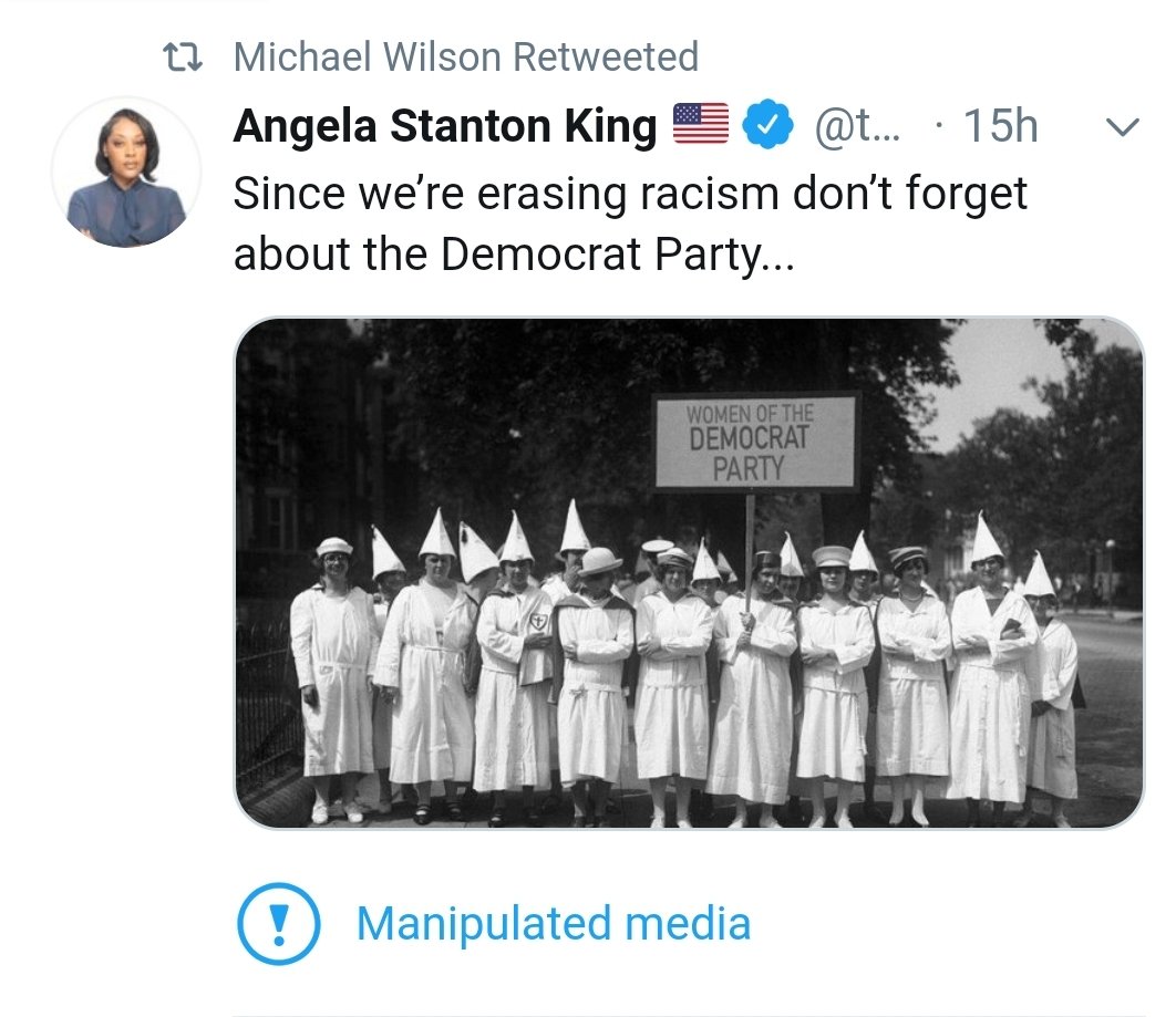 noesecarino's tweet photo. Look who's retweeting doctored photos on Juneteenth now, it's former Indio Mayor Michael H. Wilson (@realmhwilson) #RealMHWilsonTweets https://t.co/E3VnmLzxqj