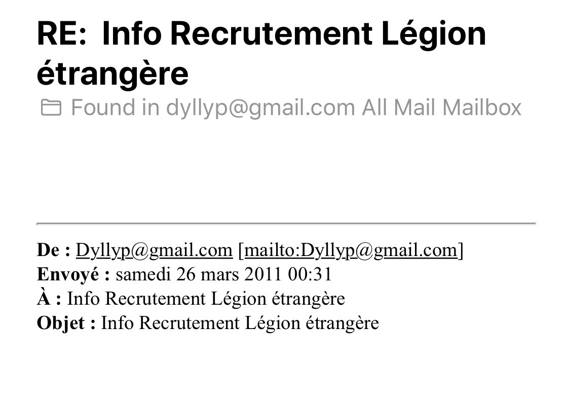 Did I tell y’all about the time I almost joined the Foreign Legion? I was just medically discharged from the US military but I had no other skills. And even with a broken back and bad knee I still had that fighting spirit. Figured France might be a nice place to settle.