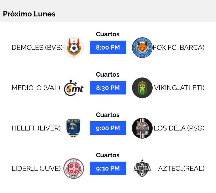 Liga Premier de Medios tweet media