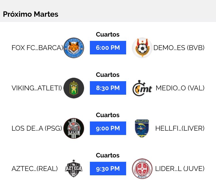 Liga Premier de Medios tweet media